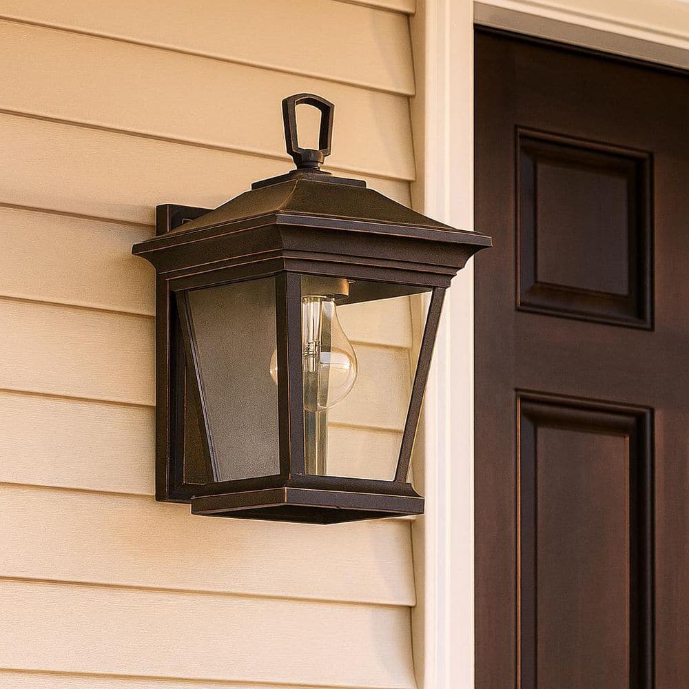 Bromley Extra Small 1-Light Oil Rubbed Bronze Outdoor Wall Light Sconce price history on PriceWatchPro