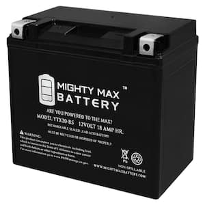 12-Volt 18 Ah 270 CCA Rechargeable Sealed Lead Acid (SLA) AGM Powersport Battery