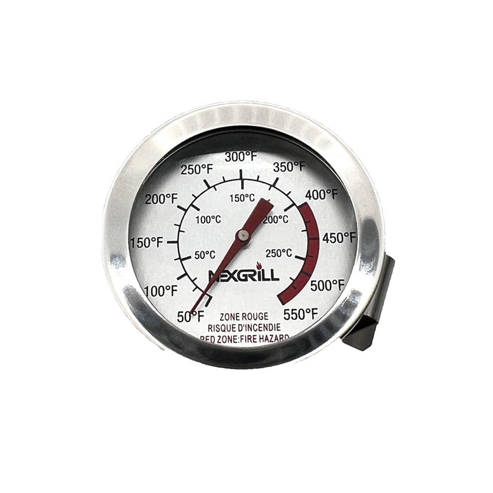 5-Inch Stainless Steel Analog Deep Fry Thermometer with Clip