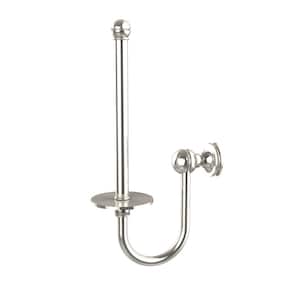 Mambo Collection Upright Single Post Toilet Paper Holder in Polished Nickel