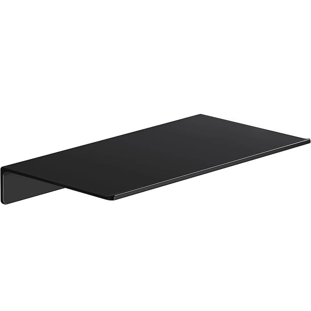 7.87 in. W x 4.92 in. D Black Floating Shelves for Wall Decor 1-Decorative 