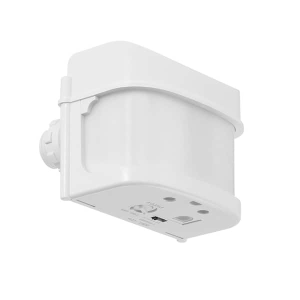 Savoy House White Motion Sensor Add-On Dusk-to-Dawn Light Control