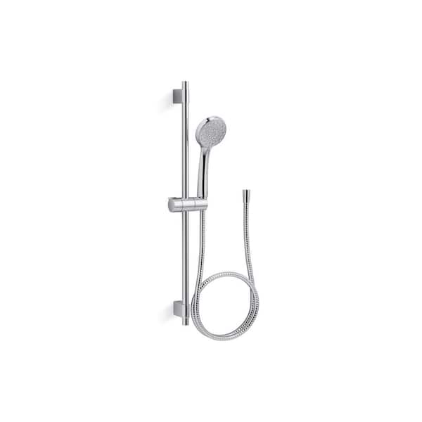 KOHLER Awaken B90 4-Spray Wall Mount Handheld Shower Head with 2.5 GPM in Vibrant Polished Chrome