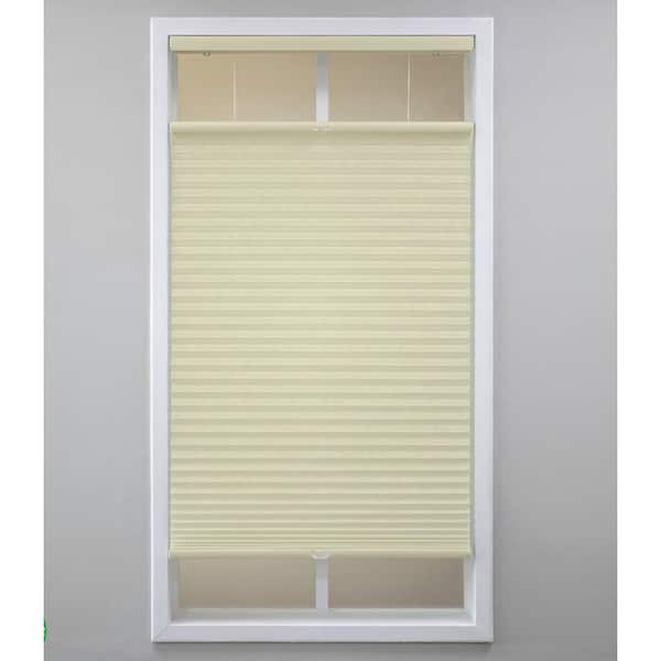 Eclipse Alabaster Cordless Light Filtering Polyester Top Down Bottom Up Cellular Shades - 48 in. W x 48 in. L