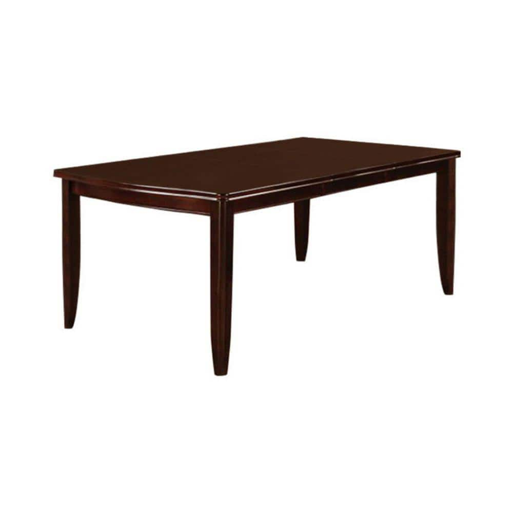 Benjara Modern Style Brown Wood 42 In. 4 Legs Dining Table Seats 6 ...