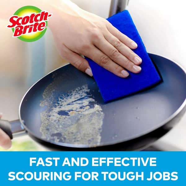 Dish Brush with Soap Dispenser & 3 Pack Dishwashing Sponge Refills
