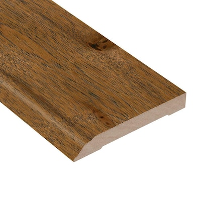 Base Hickory Wood Floor Trim Hardwood Flooring The Home Depot