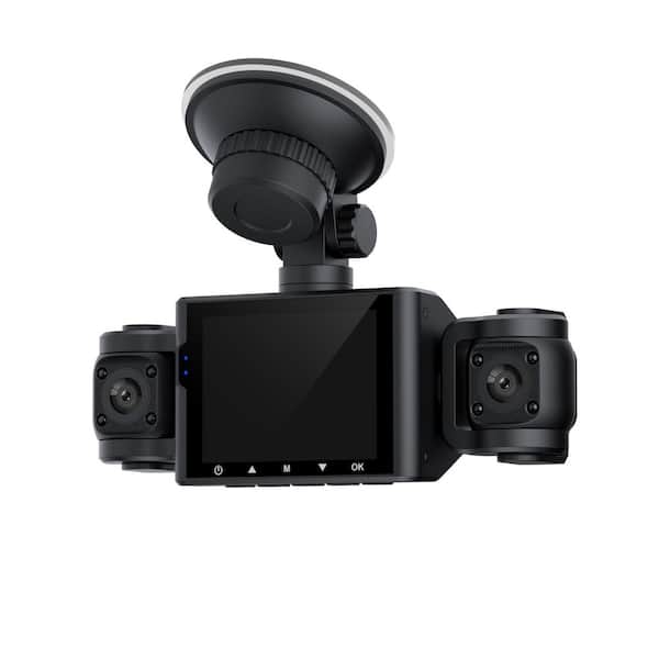 Full HD Mirror Dashcam with IR Night Vision, Loop Recording, G-Sensor, APP Control