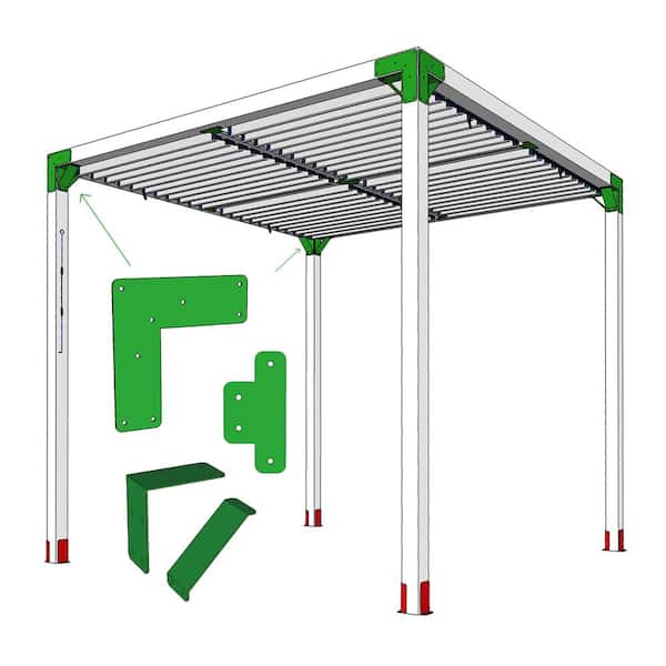Pylex Pergola Top Bracket Kit