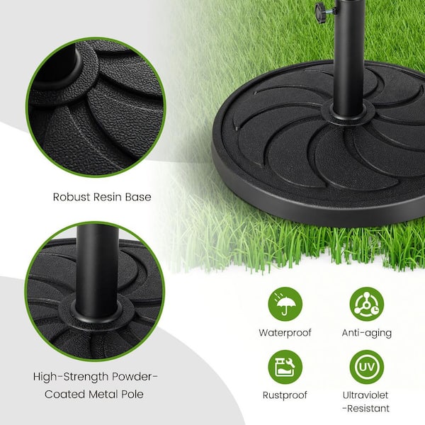 11 foot umbrella patio Treasure Garden  11 ft Octagonal Outdoor Patio Umbrella (High-Performance  Auto-Tilt)
