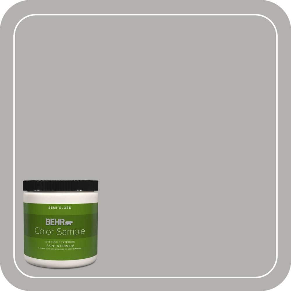 8 oz. #BXC-25 Colonnade Gray Semi-Gloss Interior/Exterior Paint & Primer Color Sample price history on PriceWatchPro