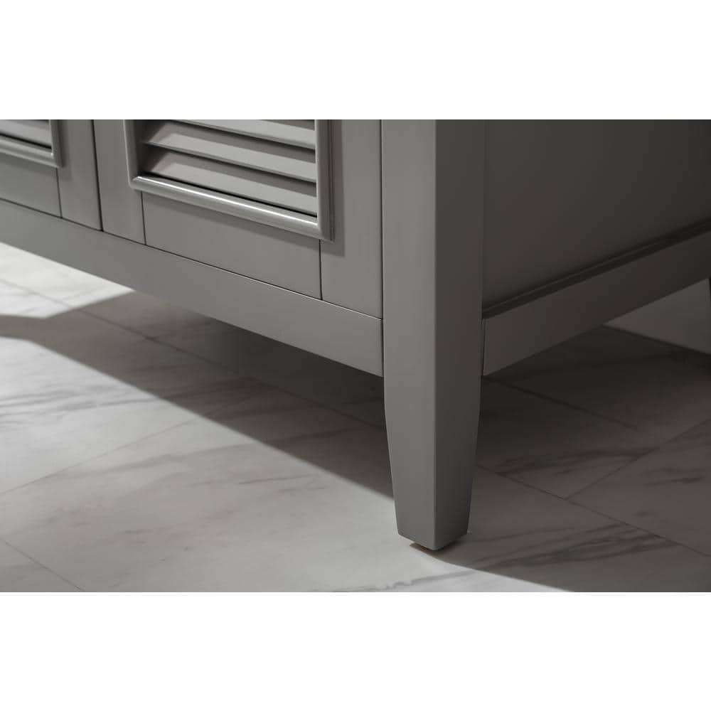 Cameron 30" Gray Wood Single Sink Bathroom Vanity
