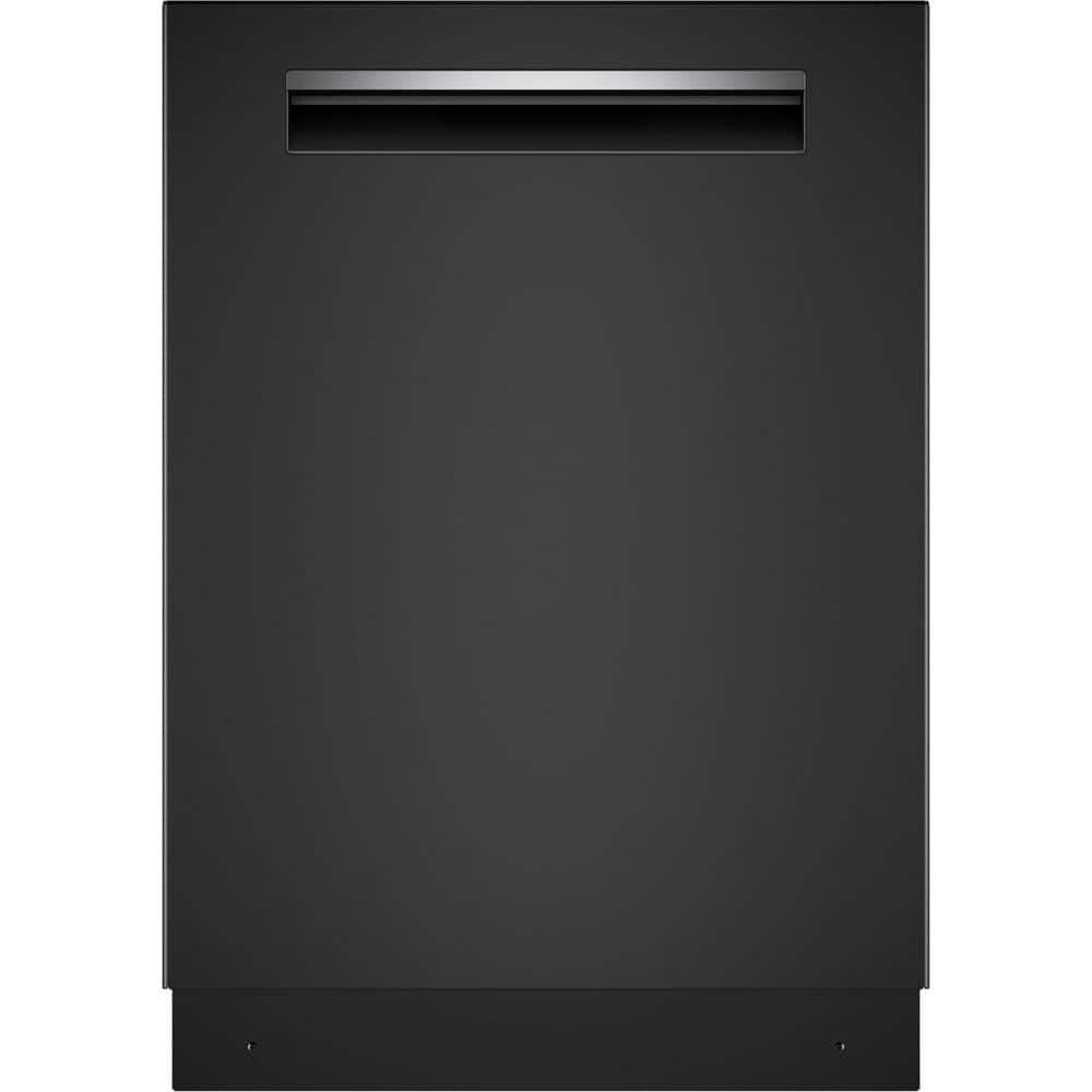 500 Series 24 in. Black Top Control Tall Tub Pocket Handle Dishwasher with Stainless Steel Tub