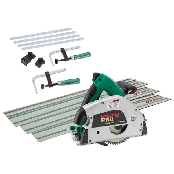 Grizzly Industrial 6-1/4 in. Track Saw Bundle