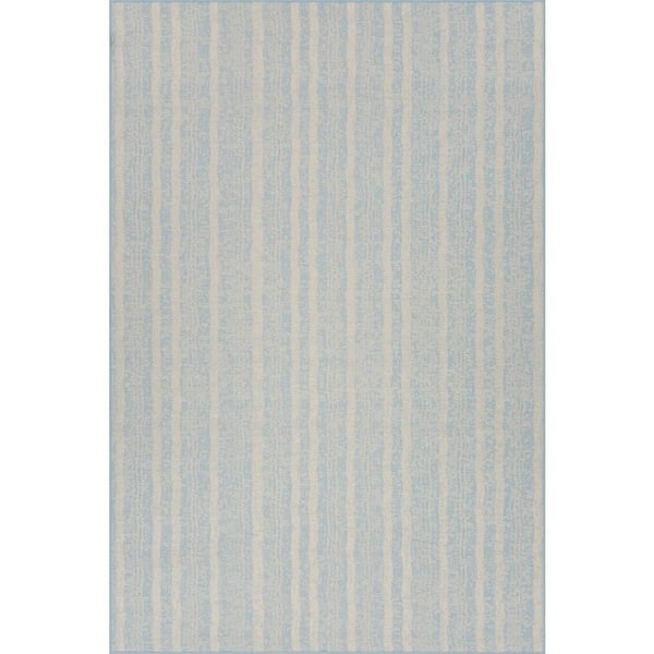Venira Bohemian Blue 5 ft. x 8 ft. Outdoor Area Rug