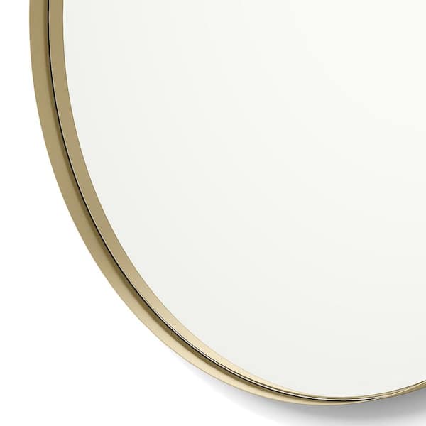 better bevel 36 in. x 36 in. Framed Round Bathroom Vanity