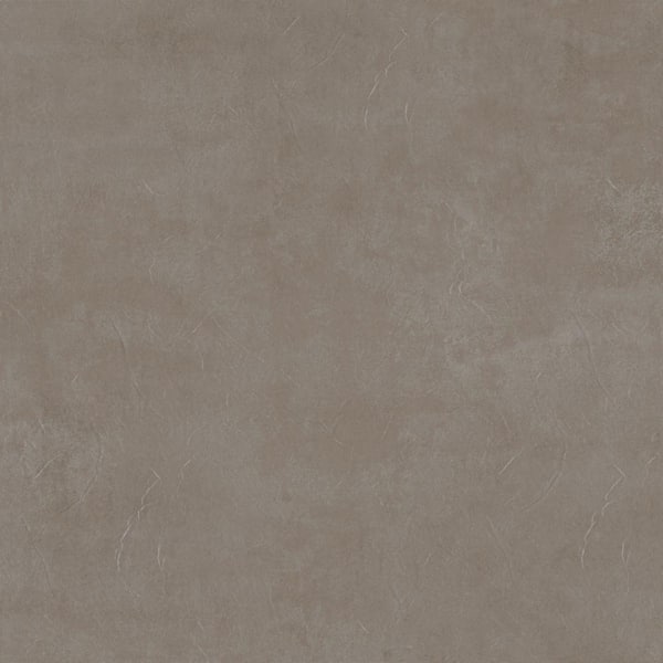 TrafficMaster Taupe Low Gloss 3 MIL x 12 in. W x 18 in. L Groutable Peel and Stick Vinyl Tile Flooring (2.3 sqft/each)