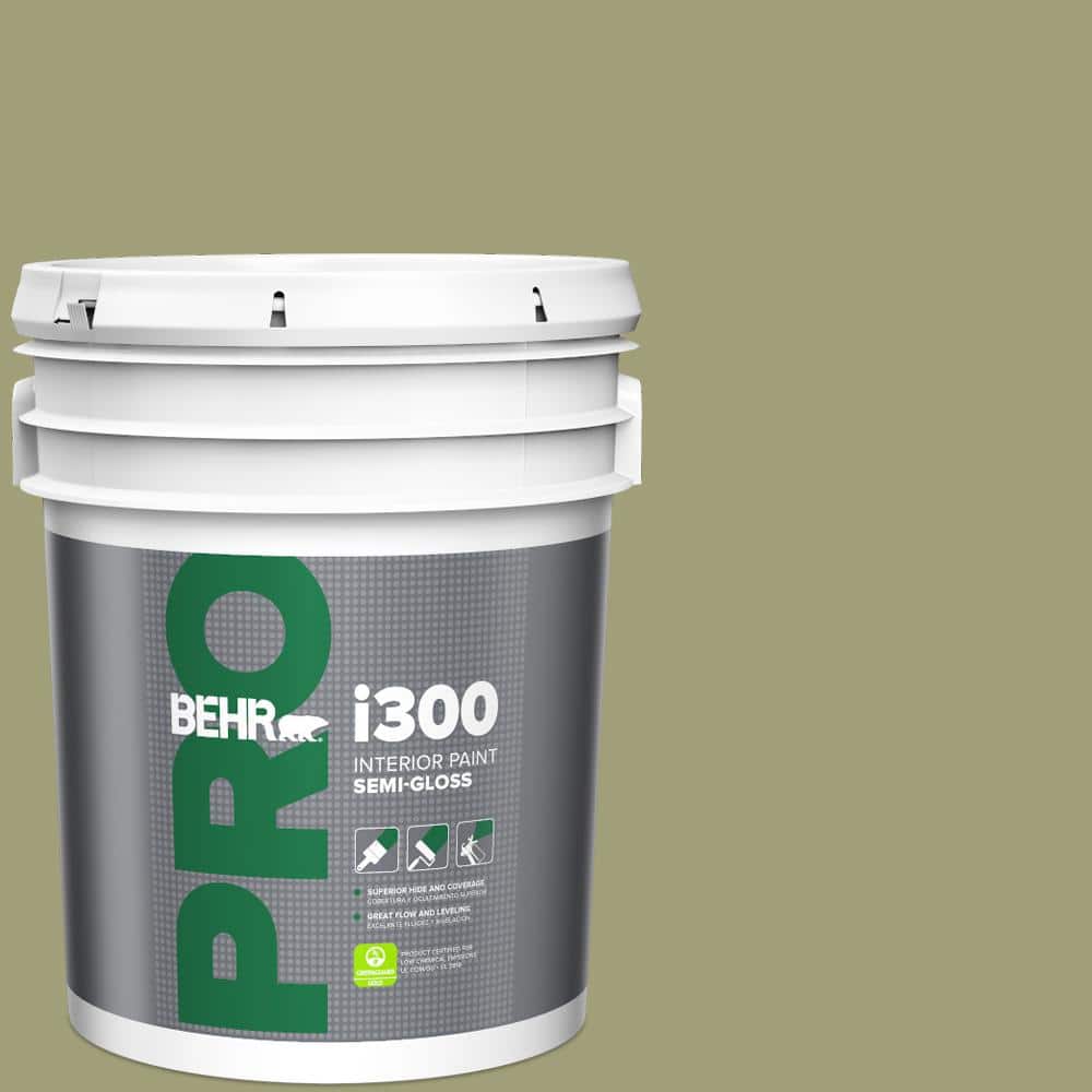 5 gal. #MQ6-57 Bermuda Grass Semi-Gloss Interior Paint price history on PriceWatchPro