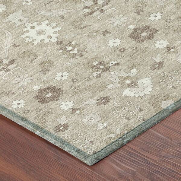 Chantille Machine Washable Indoor/Outdoor Abstract ACN2857 Beige 10 ft. x 14 ft. Area Rug