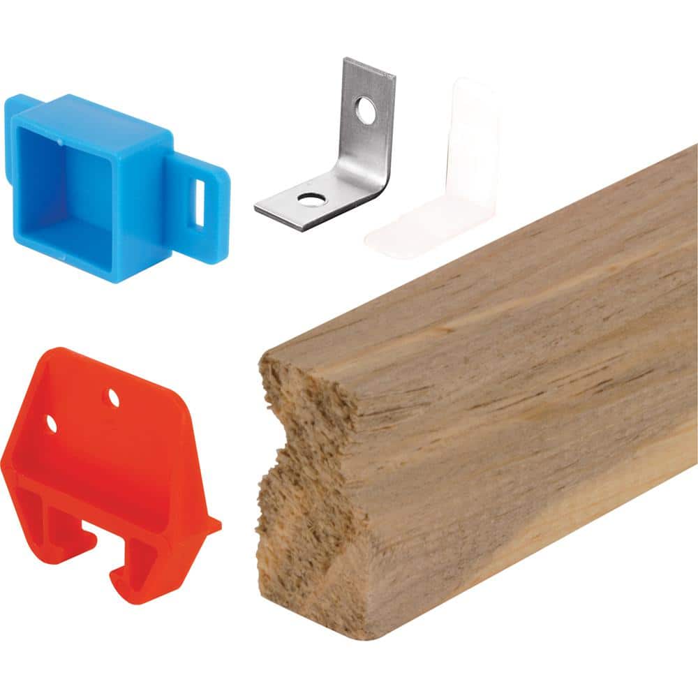 Wood Drawer Track Guide Repair Kit 24 in. Wood/Plastic/Steel Components (1-Set) price history on PriceWatchPro