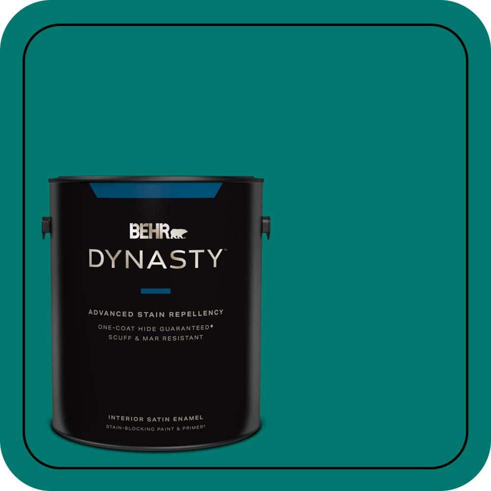 1 gal. #490B-7 Mermaid Harbor Satin Enamel Interior Stain-Blocking Paint & Primer price history on PriceWatchPro