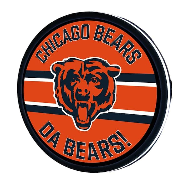 Evergreen Chicago Bears 15 in. Round Plug-in LED Lighted Sign