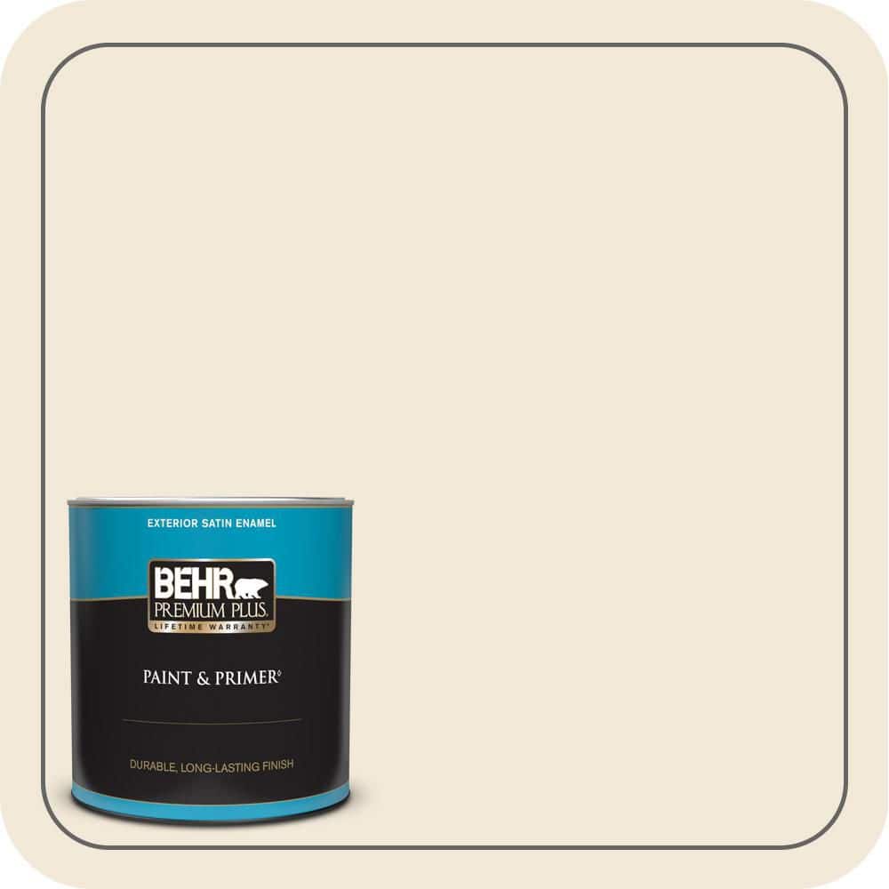 1 qt. #PPH-06 Rice Drink Satin Enamel Exterior Paint & Primer price history on PriceWatchPro