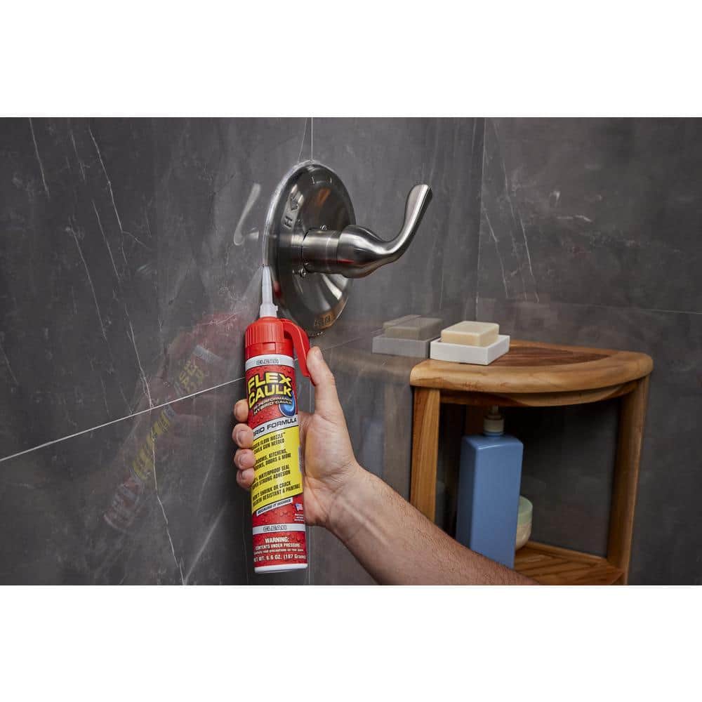 Flex Caulk Clear 6.6 oz Hybrid Polymer Sealant