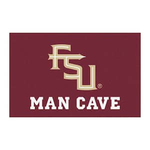 Florida State University Red Man Cave 2 ft. x 3 ft. Area Rug