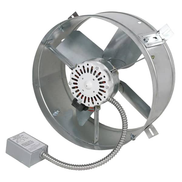 Maxx Air 1300 CFM Mill Electric Powered Gable Mount Electric Attic Fan