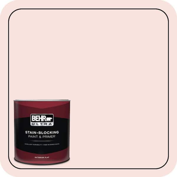 BEHR ULTRA 1 Qt. #170C-1 Berry Cheesecake Flat Exterior Paint & Primer