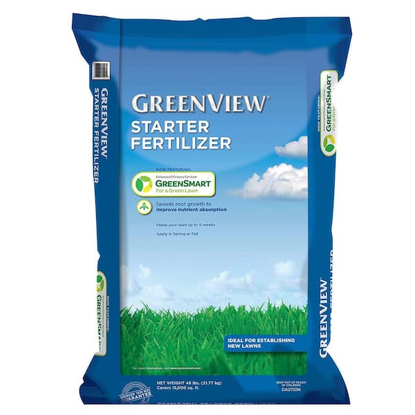 GreenView 48 lbs. Starter Fertilizer, Covers 15,000 sq. ft. (10-18-10)