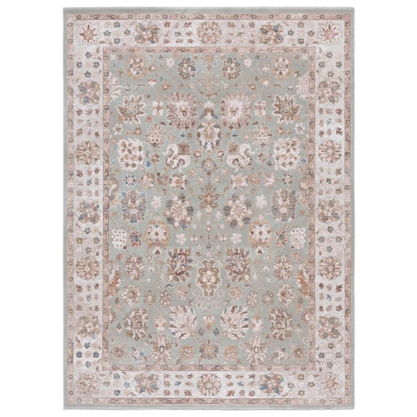 Ellwood 8 ft. x 10 ft. Olive/Beige Oriental Area Rug