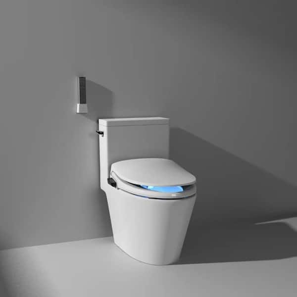 IS-2100 Elongated Electric Heated Bidet Front Toilet Seat in White