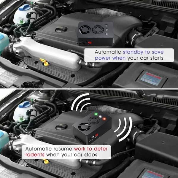 Misopily 12-Watt Under Hood Electronic Outdoor Animal Rat Misopily 12-Watt Under Hood Electronic Outdoor Animal Rat