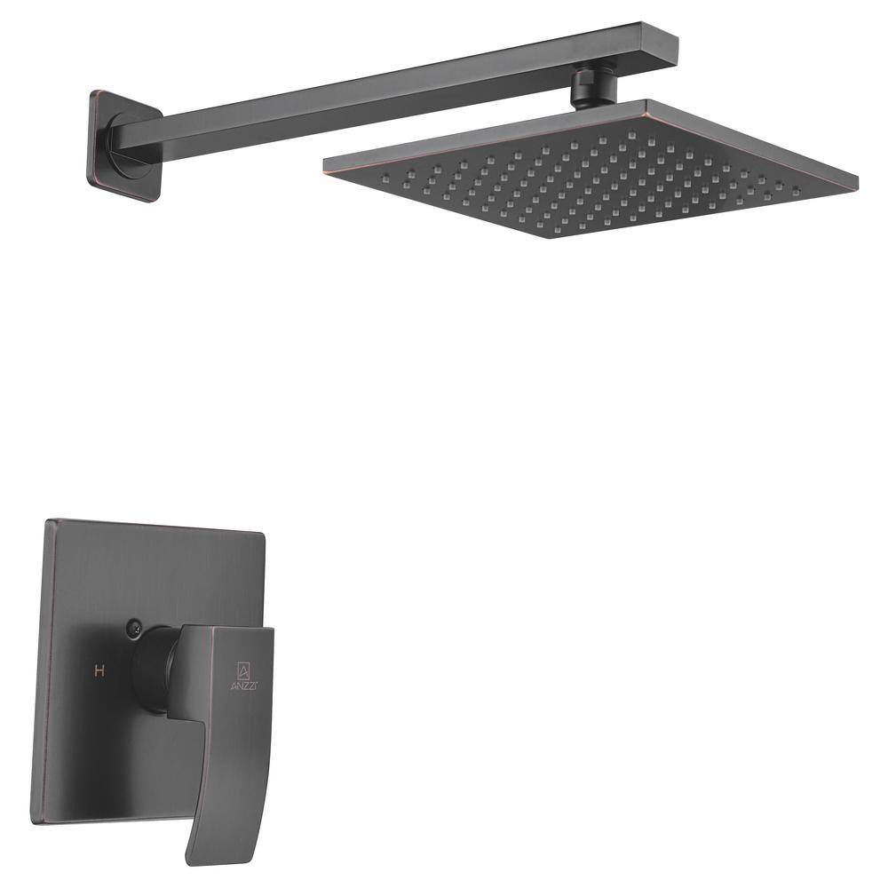 Viace Single-Handle 1-Spray Shower Faucet in Oil Rubbed Bronze (Valve Inclu