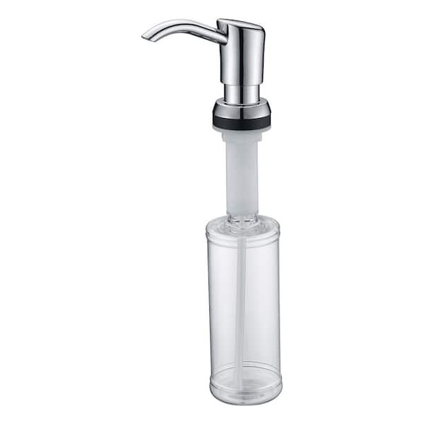 Expedition 16 in. 1-Handle Pull-Down Sprayer Kitchen Faucet in Chrome with 1.8 GPM Flow, Dual Spray and Soap Dispenser