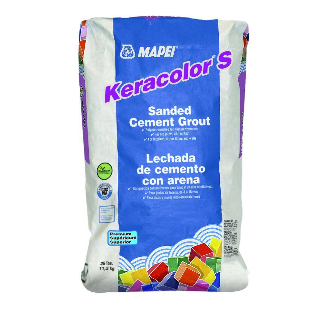 Mapei Keracolor 25 lb Navajo Brown Sanded Grout 5UJ503511PP The Home