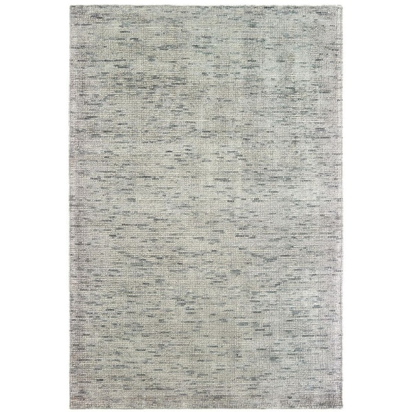 6' X 9' Stone And Gray Hand Tufted Area Rug