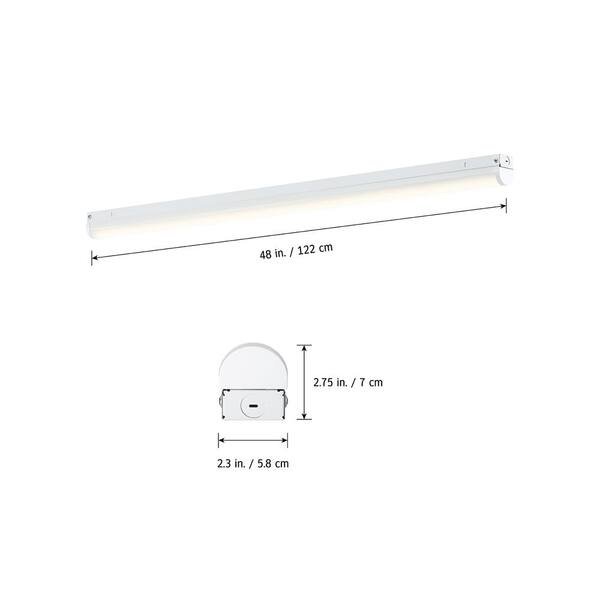 EnviroLite 48 in. 5272 Lumen Integrated LED 0-10V Dimming White
