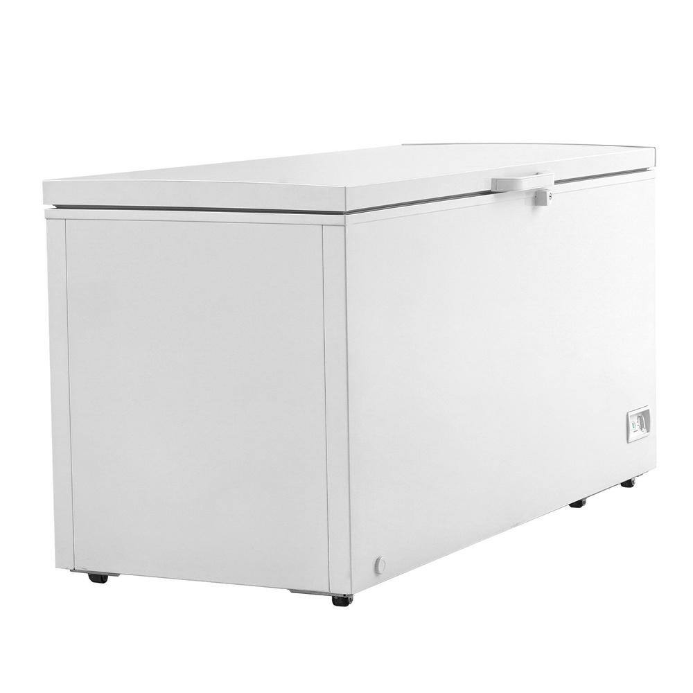 17 Cu. Ft. Chest Freezer with Removable Baskets and Adjustable Temperature for Home Storage
