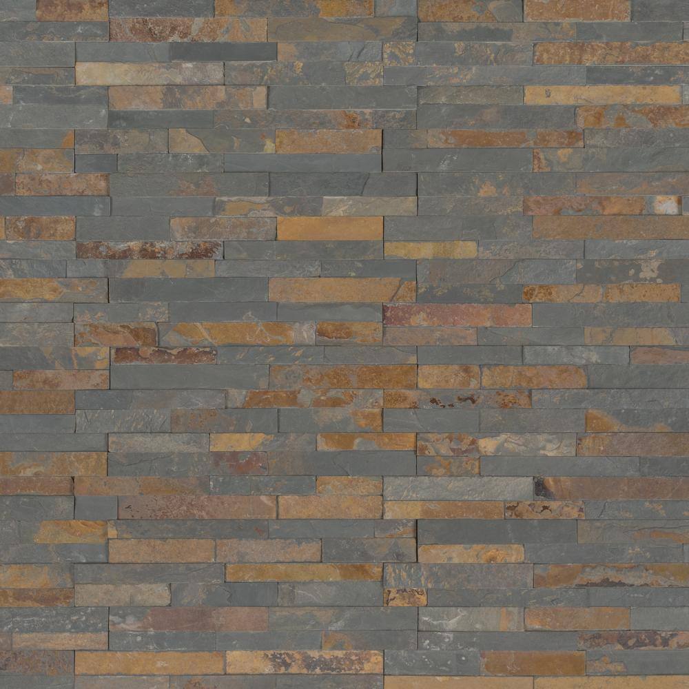 Details about   Store Pickup Only Golden White  Ledger Panel 6" x 24" Quartzite Slate Wall Tile 