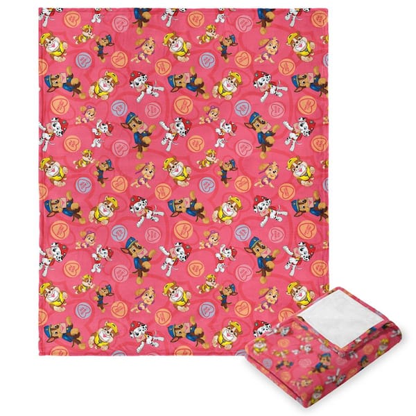 THE NORTHWEST GROUP Nickelodeon Paw Patrol Paws N Kisses Silk Touch Throw