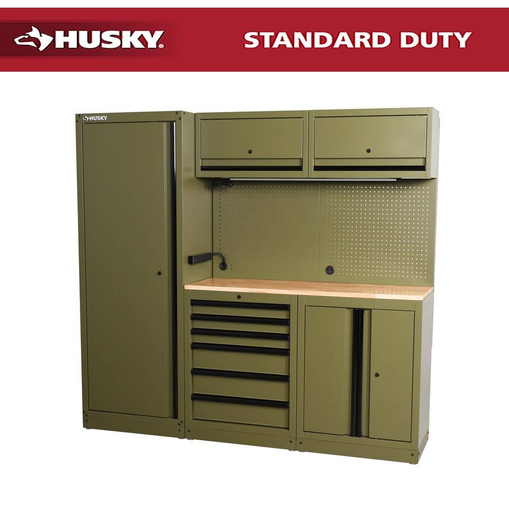 Have a question about Husky 80.2 in. W x 75 in. H x 19.2 in. D