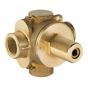 1/2 in. 2-Way In-Wall Rough Diverter Valve