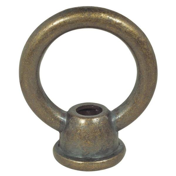 Westinghouse 1-3/8 in. Antique Brass Female Loop