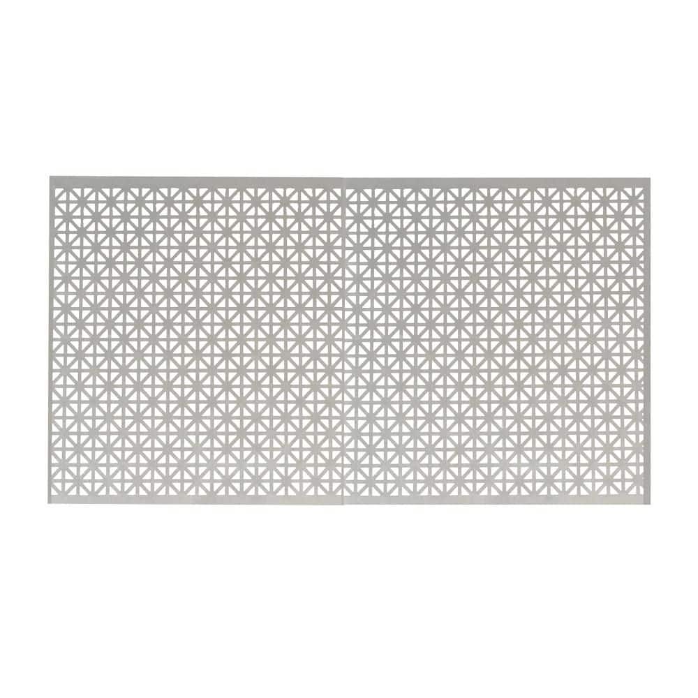 24" x 12" Silver Aluminum Union Jack Decorative Sheet