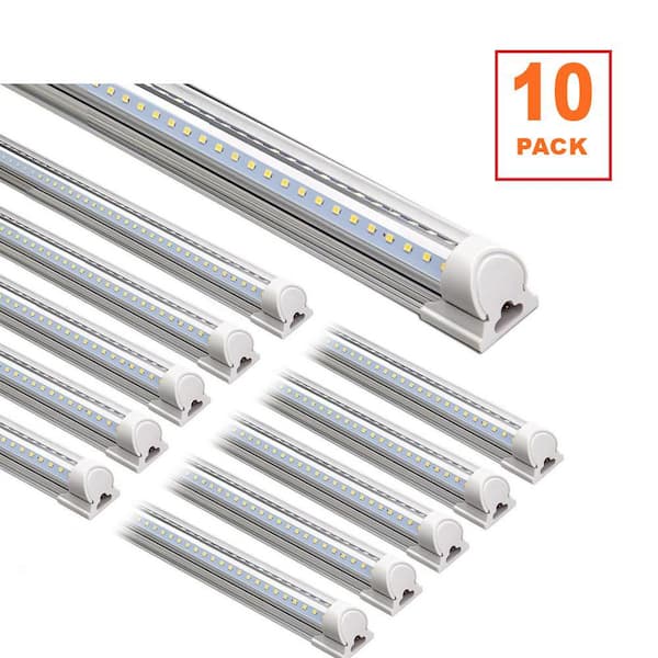 BIBIVIS Super Bright 8 ft. 90-Watt LED 6500K 12000LM Cool White