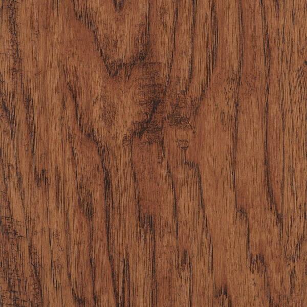 Home Legend Take Home Sample - Hand Scraped Distressed Burnished Hickory Vinyl Plank Flooring - 5 in. x 7 in.