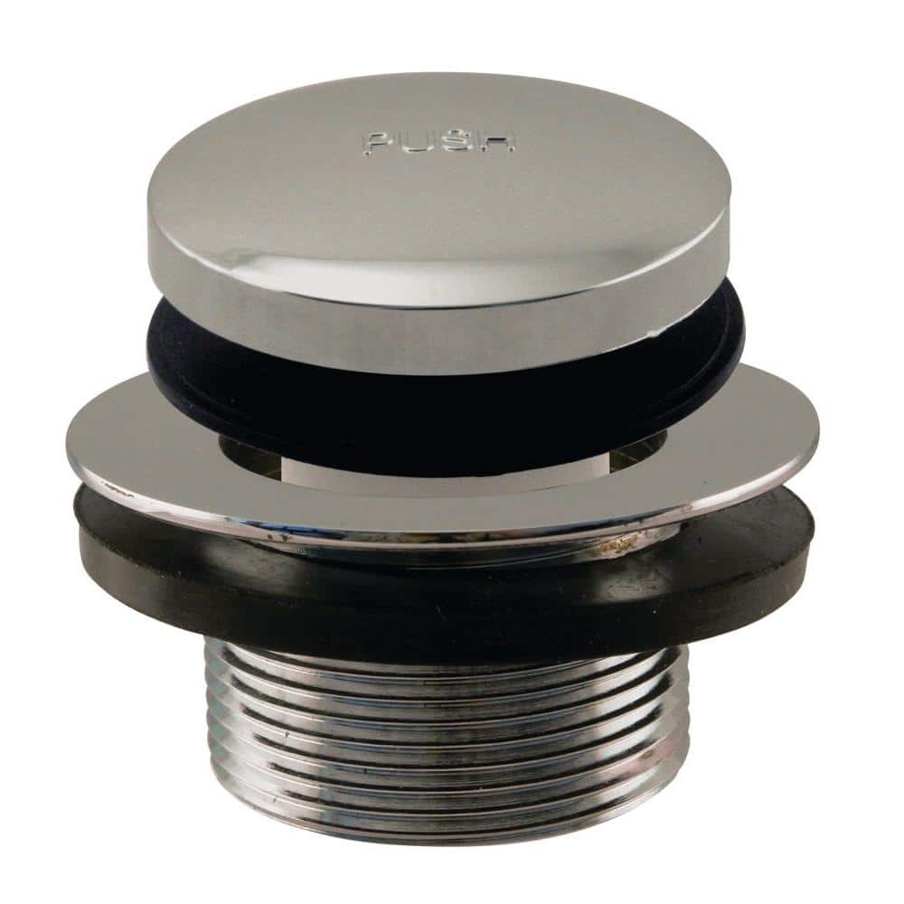 Westbrass 1 1 2 In Npsm Tip Toe Bath Drain And Stopper Coarse Thread D3322 05 The Home Depot